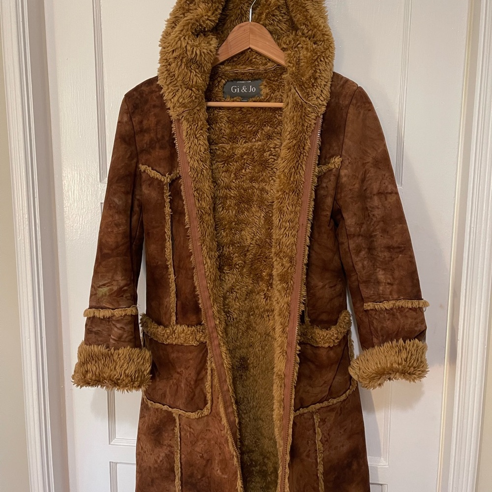 Festival Faux Fur Jacket with hood